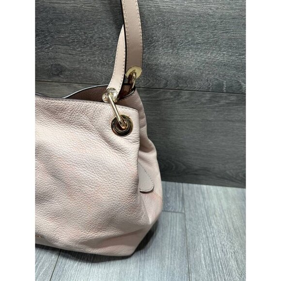 MICHAEL Michael Kors Raven Large Shoulder Tote Soft Pink Bag - Picture 5 of 15